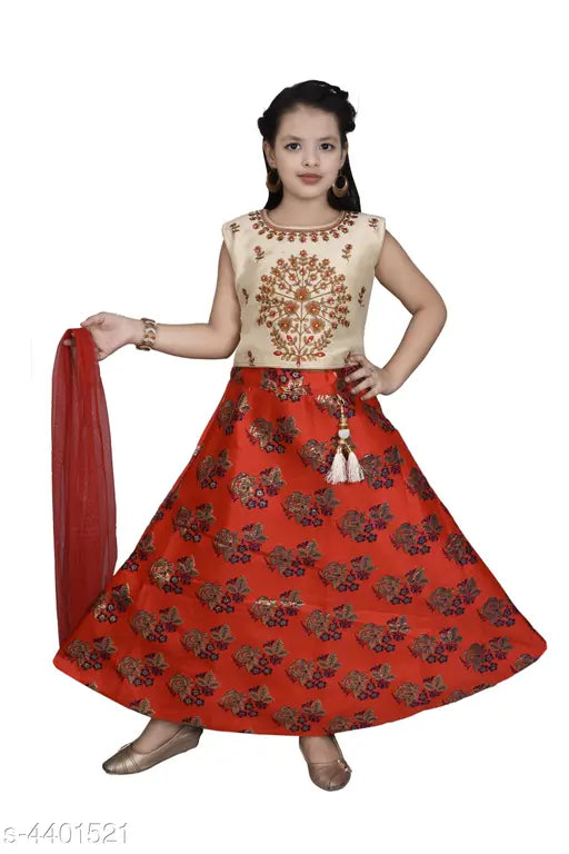 Ethnic net kids choli set, 3-4 & 6-7 years, traditional Indian girls clothing