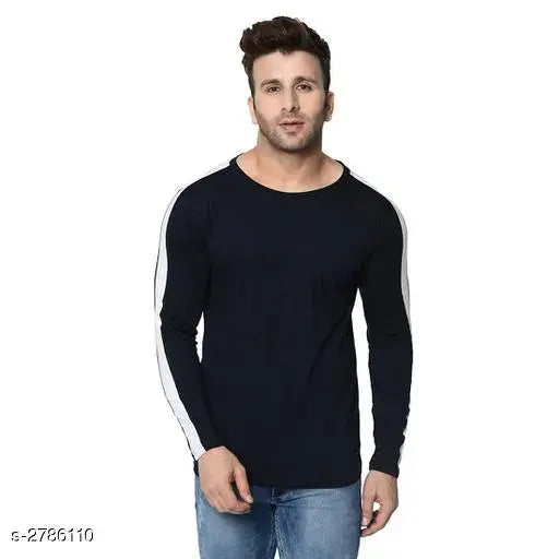 Casual cotton long sleeve t-shirt with printed design, soft and comfortable, size N available in S-XL