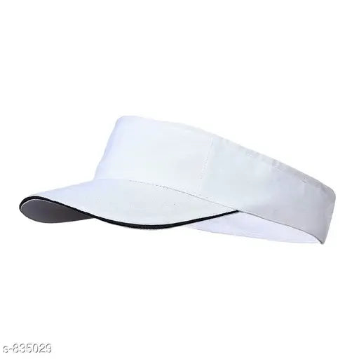 White cotton baseball cap