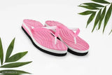 Grey & Pink Pira Gadi Hawai Slipper Combo in Patent Leather - Stylish Ballerinas for Daily, Office, Party Wear