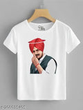 Sidhu Moose Wala printed polyester t-shirt, short sleeves, India origin