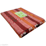 Feather Green Comfort Weave cotton-blend chaddar blankets (60x90), 300 TC, multipack of 2 pcs