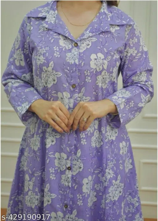 Rayon and viscose printed net kurta set with pants for women - Kashvi Graceful Women Kurta Sets (M/L)