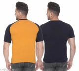 Men's cotton blend regular fitting t-shirt, short sleeves, printed design [Size S, M, L, XL, XXXL]
