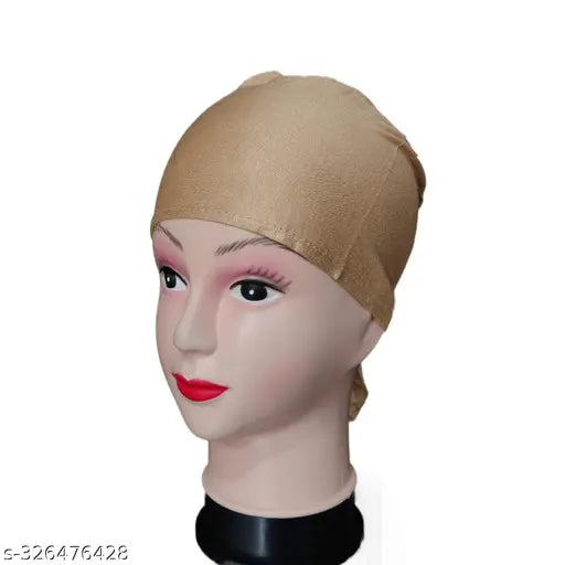 Cotton hijab cap combo pack