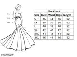 Georgette floral print heroic wedding gown with dupatta, long sleeves, India origin