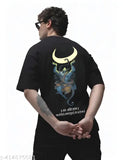 Graphic printed cotton blend Mahadev T-shirt with 'Om Namah Shivay' and 'Antah Asti Prarambh' prints, half sleeve round neck design for casual wear (S-XL)