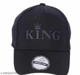 Stylish cotton King Analog watch, bracelet, and cap combo pack of 3 for boys - Indian-made baseball accessories