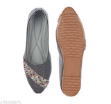 Synthetic embellished casual bellies, comfortable and fashionable for women & girls - Skyheel latest collection