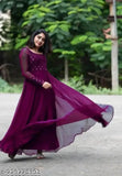 Designer georgette kurtis, embellished long sleeve Indian fashion for women