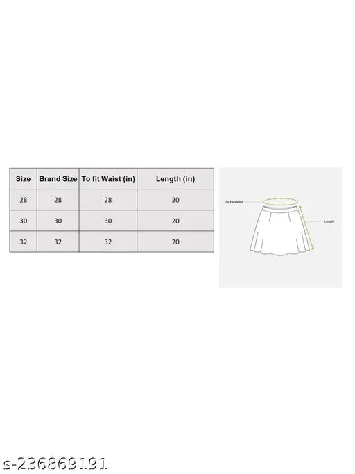 White cotton blend printed toko twill mini skirt by Dimpy Garments, elastic closure, slim fit