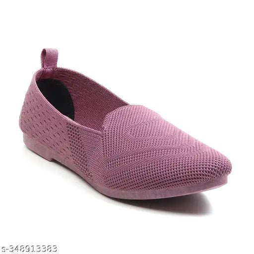 Indian-made, high-quality mesh loafers (COMBO OF 2) - Embellished, skin-friendly, lightweight, and comfortable women's slippers for diabetes & orthopedic use