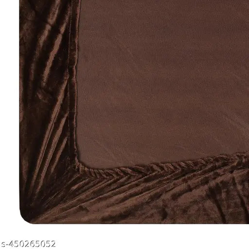 Flannel super soft warm bedsheets with 2 pillow covers - High-quality Indian flano sheets for heavy winter comfort