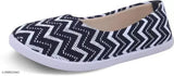 Comfortable & fashionable printed bellies (IND-7, IND-8) by J N GLOBE - Synthetic slip-on ballerinas for women and girls
