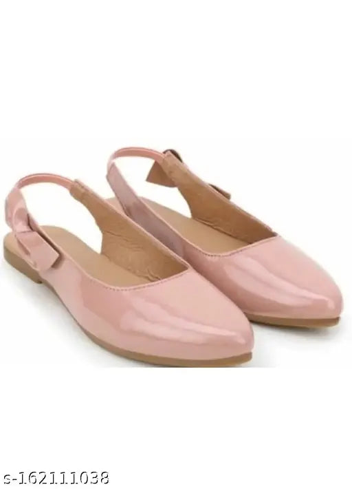 Synthetic leather Bellies For Women (PINK) - Solid backstrap, LAXMI TRACE, women's maternity wear