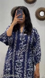 Rayon Dhibha stylish casual cord set, printed net Afgani pant for women, India-made