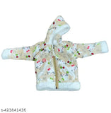 Soft and lightweight baby sweater combo (top, bottom, hoodie) - fur-lined unisex, new style, India-made