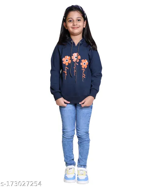 Wool printed kids hoodie in various sizes: 3-4yrs, 4-5yrs, 5-6yrs, and more. Indian origin