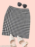 Mini skirt, polyester blend, short casual skirt