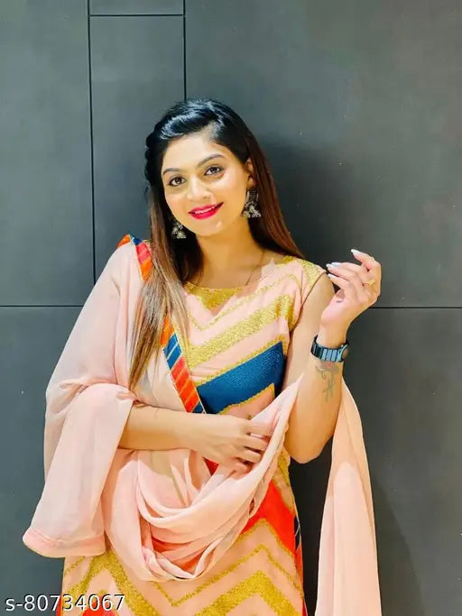 Aakarsha Refined Women Dupatta Sets, colorful, material: silk or cotton, style: traditional Indian attire