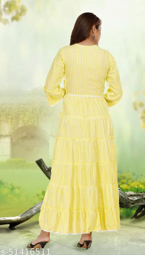 Chitrarekha Fabulous Kurtis, maroon gown,gown for women, long gown for women, long frock, gown, anarkali gown, cotton gown for women, green kurti
