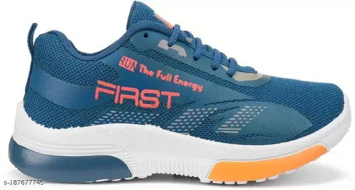 Fitlert sports sneakers, comfortable and stylish, running shoes for boys and girls in blue