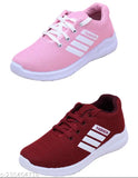 Textured PVC combo shoes for kids, lace-up pairs in sizes 9-10 years & 8.5-9 years (India)