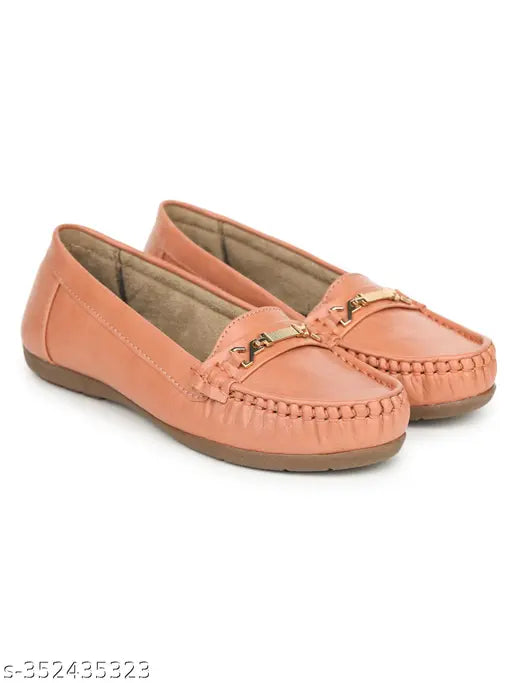 PU soled NONU G loafer belly for girls and women, versatile daily wear or party footwear. Soft and comfortable for feet