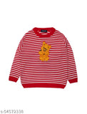 Striped woolen sweater for boys, keeping kids warm this winter. Unisex, comfortable fit with premium fabric. Made in India