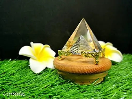 Crystal Pyramid, GEETA ENTERPRISES Vastu/Feng Shui, promotes positive energy, 5cm, India