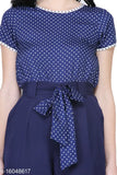 Trendy printed net polyester jumpsuit for women, short sleeves, size S-XL. Women's fashion jumpsuit on hanger