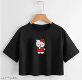 Pravya cotton printed top with half sleeves, vibrant design for office and casual wear, XS-XL sizes