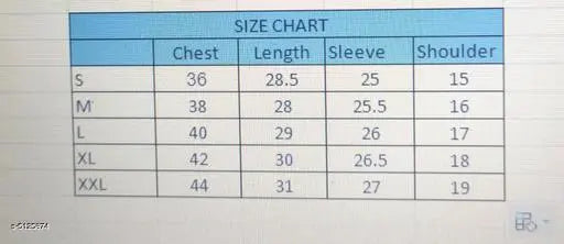 Comfy men's polyester t-shirt, short sleeves, printed net design. M size, chest 38in, length 28in