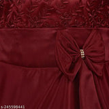 Silver Kraft baby girls knee length dress