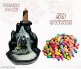Adi Shankara oxide metal statue, Adi Yogi Shiv Ji figure with smoke effect, intricate Indian spiritual artifact (1.5" x 1.5" x 1.5")