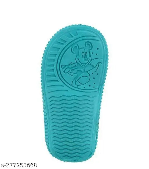 Blue padded sound sandal, cartoon character design for children's footwear