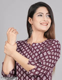 Jaipuri cotton print short kurti womens fashion
