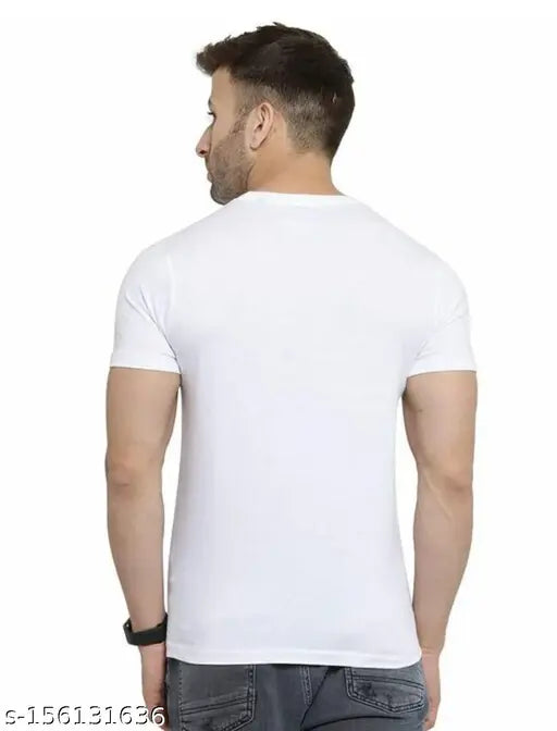 Denip Fabulous Style Avengers Logo Polyester Short Sleeve T-Shirt, Multicolor, Comfortable and Stylish Men's Tee