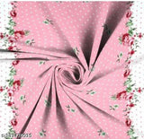 Pure cotton floral double bed sheets pack of 1 with 2 pillow covers, ideal for summer adult use