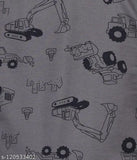 Beavenue Boy's Graphical All-over-printed with kangaroo pouch pull over hoodie
