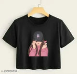 Cotton blend, printed round neck T-shirt for women, Jolliy brand from India