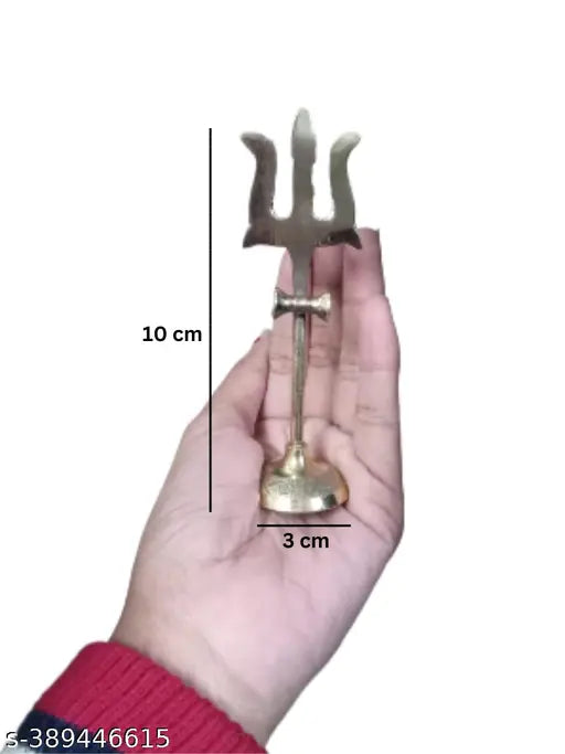 Black Marble Shivling Abhishek Stand with Brass Shivling, Shiva idol for puja