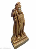 Hand-crafted 15cm Poly Resin RS Sri Palani Raja Murugan Statue, perfect for home decor, gifting, or pooja room. Authentic Indian God Idol symbolizing joy, victory, and happiness