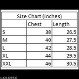 Size chart with dimensions in inches, showing height from 26 to 40 inches, length 28 to 44 inches, and width 32 to 46 inches for "Viral Sipper Panda Womens Baggy Loose Fit Oversized Tshirt By Skyct Store Under 199