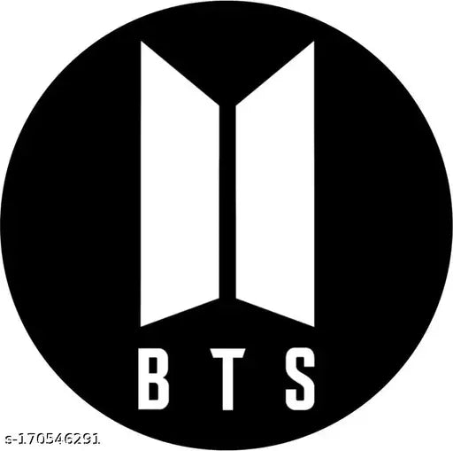 Cotton BTS cap with embroidered design and white LED, stylish band for music fans