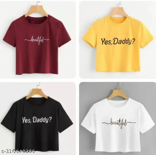 Green cotton blend crop top set, featuring printed net pattern for women and girls in sizes S, M, L, XL - trendy and fashionable evergreen design from India