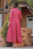 Rayon printed combo party wear kurta for women, three-quarter sleeves, India