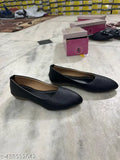 Black formal bellirina with pointed toe and ankle strap