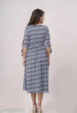 Women's blue anarkali dress