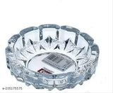 Crystal clear glass turtle plate for Feng Shui, 14cm x 6cm, decorative showpiece for Vastu and lucky gifts